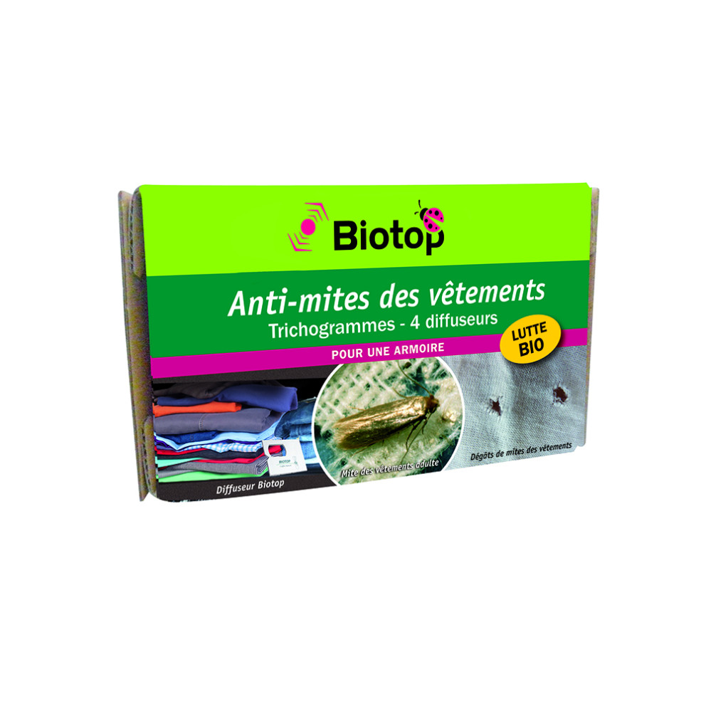 Anti-mites des vêtements, Trichogrammes