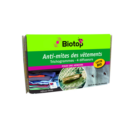 Anti-mites des vêtements, Trichogrammes