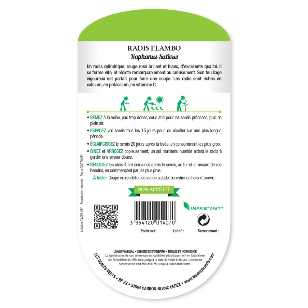 Graines de Radis Flambo