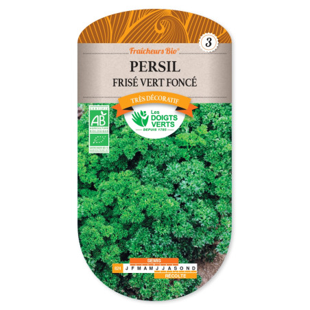 Graines de Persil vert foncé